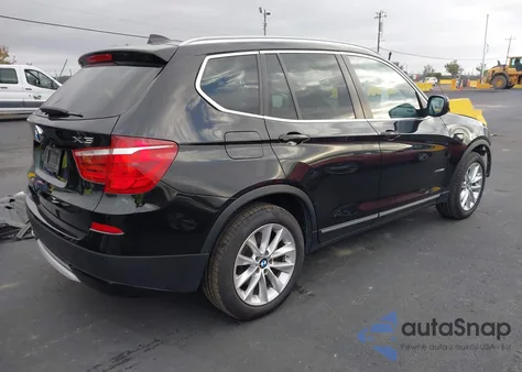 2013 BMW X3 xDrive28I from USA, damaged, VIN 5UXWX9C53D0D04139